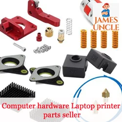 Computer hardware Laptop printer parts seller Mr. Raja Sarkar in Basirhat
